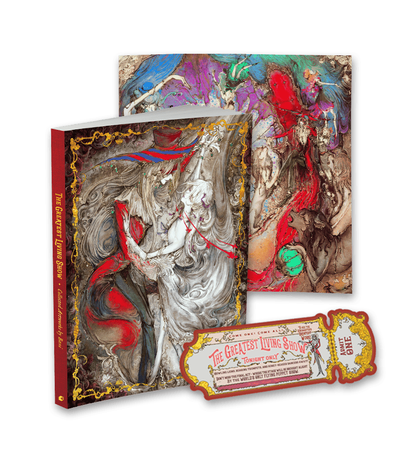 Bundle: Physical Artbook, Poster, and Carnival Ticket